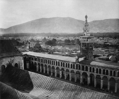 Exterior View, Umayyad Mosque, Damascus, Syria, 1862 by Francis Bedford